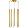 Люстра LIGHTSTAR TUBO L8T747333 LED 40W 2400LM 25G ЗОЛОТО 3000K