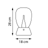 Настольная лампа LIGHTSTAR UOVO III 807917