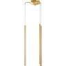 Подвес LIGHTSTAR TUBO L3T747333 LED 15W 900LM 25G золото 3000K