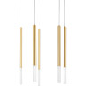 Подвес LIGHTSTAR TUBO L8T747133 LED 40W 2000LM 360G золото 3000K