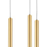 Подвес LIGHTSTAR TUBO L8T747133 LED 40W 2000LM 360G золото 3000K