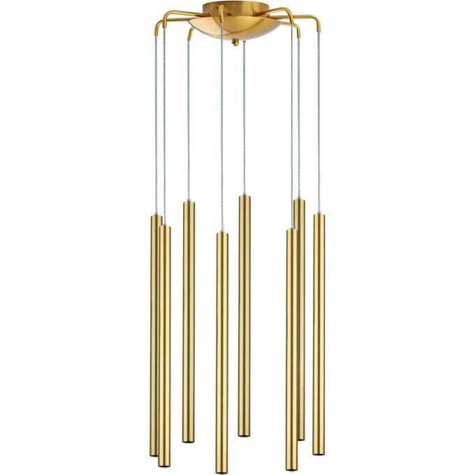 Подвес LIGHTSTAR TUBO L8T747233 LED 40W 2400LM 25G золото 3000K