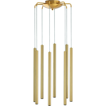 Подвес LIGHTSTAR TUBO L8T747243 LED 40W 2560LM 25G золото 4000K
