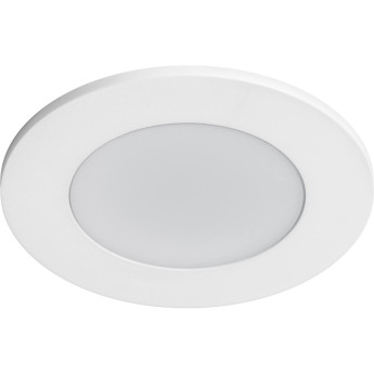 Рамка LIGHTSTAR PIANO ROUND 012916 PVC для LED-модулей 941хх и LED-ламп D50мм IP65 белый