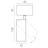 Светильник LIGHTSTAR ALTA BASE A5147SO
