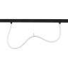 Светильник LIGHTSTAR UNO 209937 48V гибкий для трека LED 18W 1200LM 360G 3000K белый